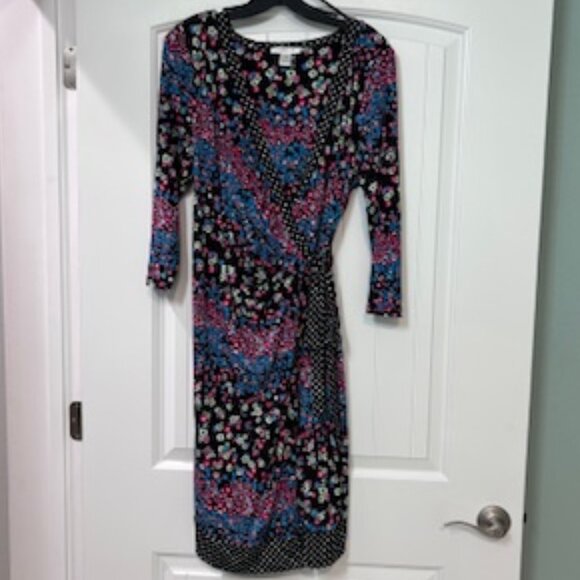 Motherhood Maternity Dresses & Skirts - Motherhood Maternity XL Wrap Dress 3/4 Sleeve